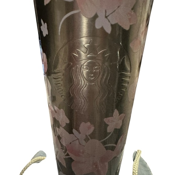 STARBUCKS cherry Blossom 2024 Stainless Tumbler NWT - Picture 3 of 6